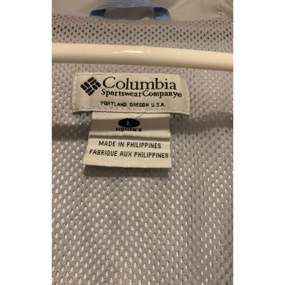 Columbia Large Blue Ladies Jacket/Windbreaker - Picture 2 of 8